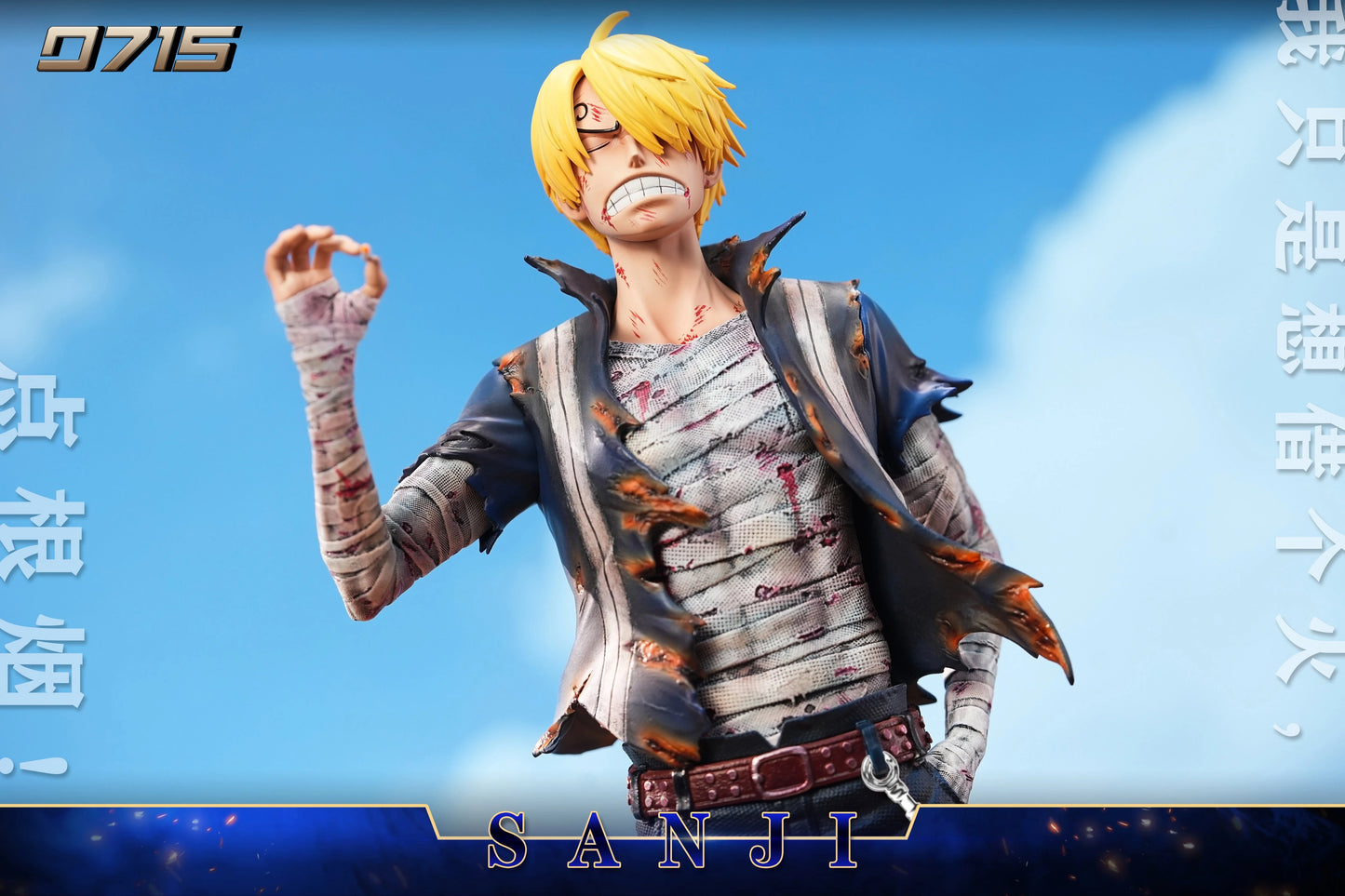 Preventa Resina Sanji Vinsmoke Figura One Piece 715 Estudio