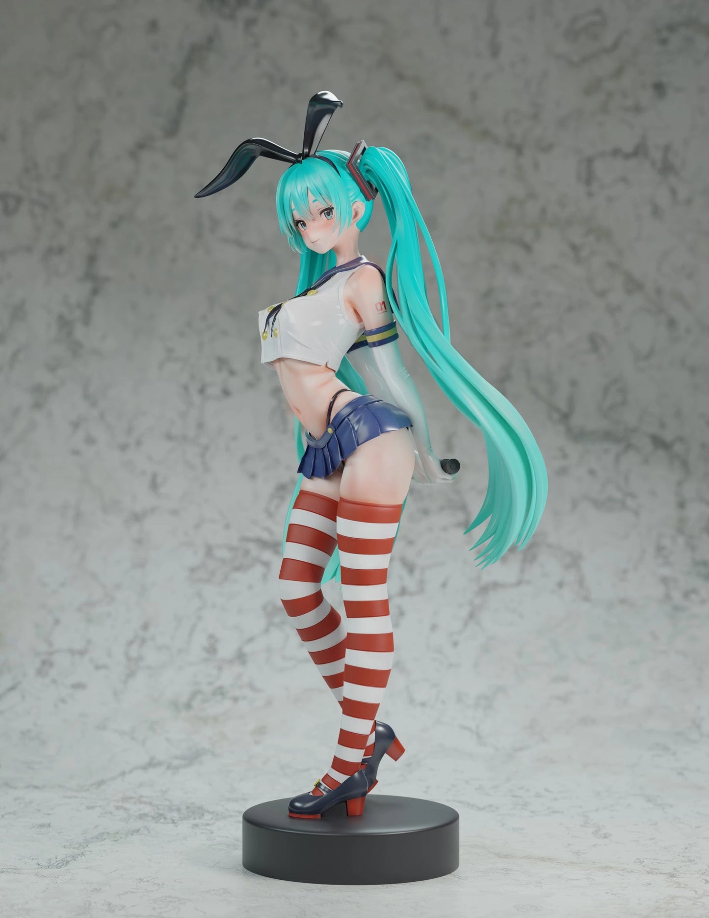 Preventa Resina Hatsune Miku Figura Vocaloid SC  Estudio