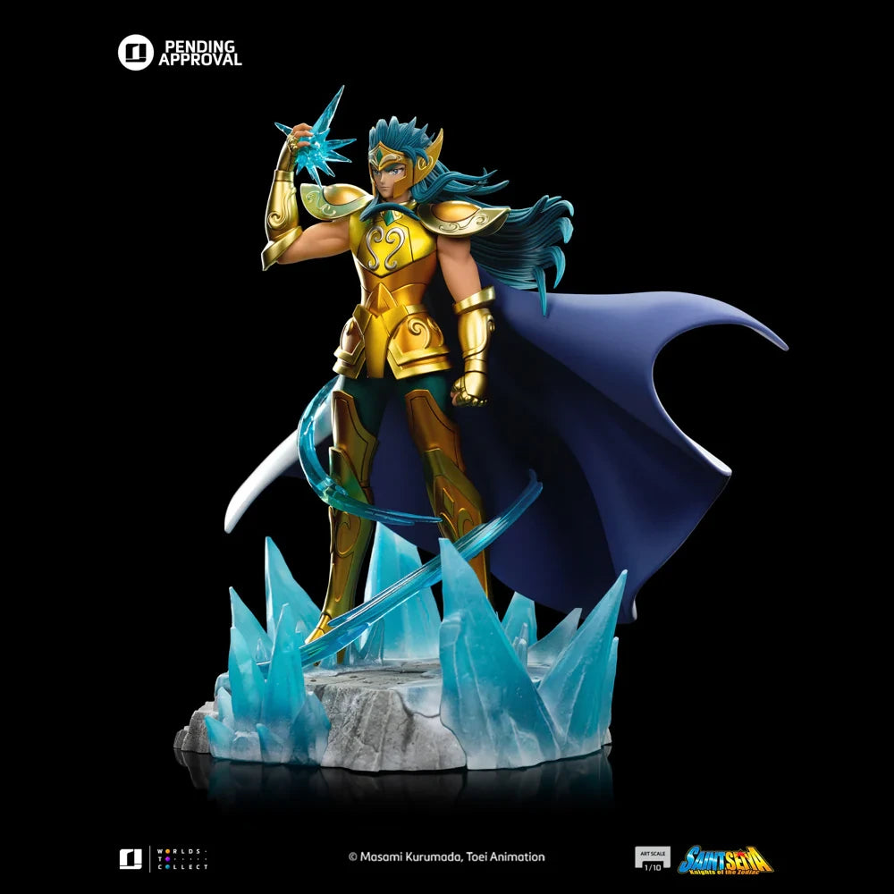 Preventa Resina Camus de Acuario Figura Caballeros del Zodiako Zodiakos (Licencia) Estudio