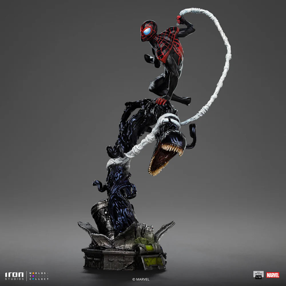 Preventa Resina Miles Morales Figura Marvel "Spider-Man" Iron (Licencia) Estudio