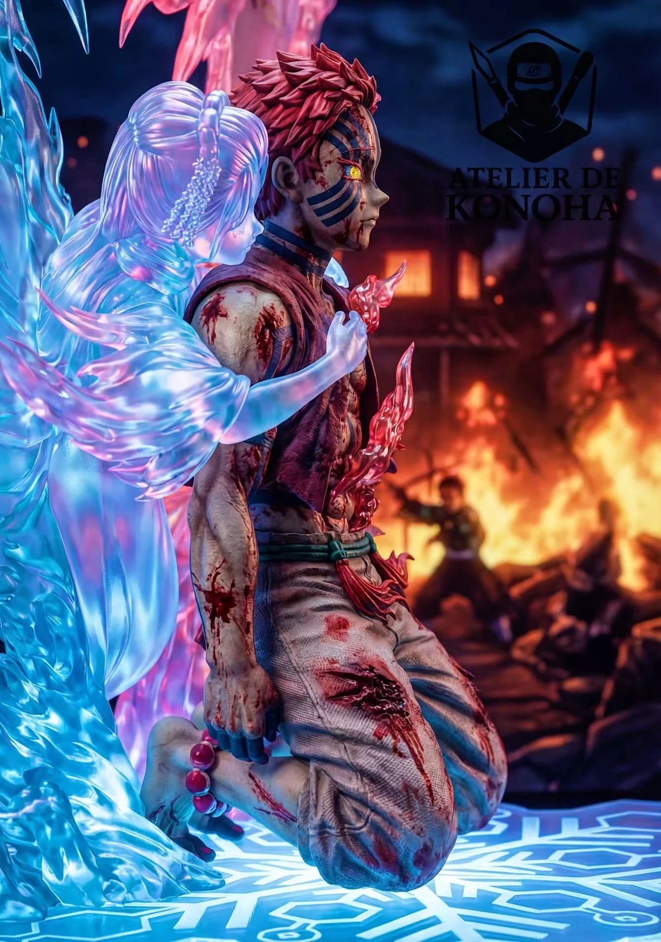 Preventa Resina Akaza Figura Demon Slayer ATELIER DE KONOHA Estudio