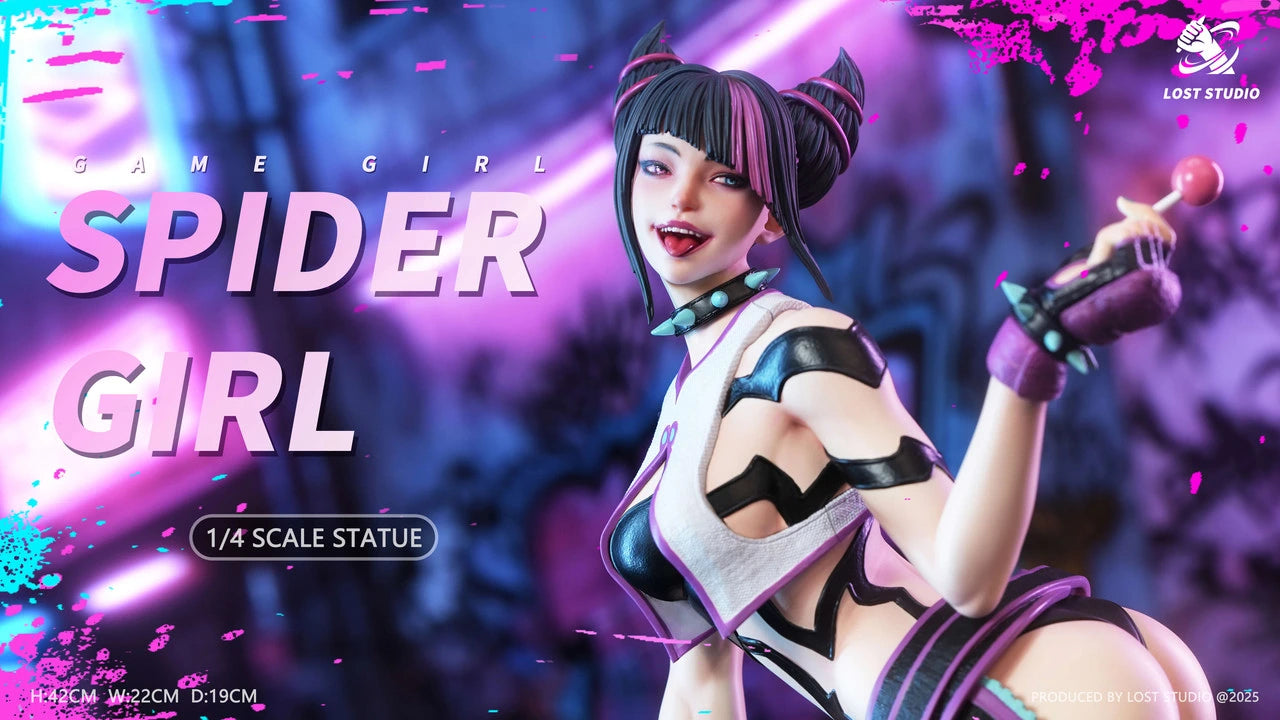 Preventa Resina Han Juri Figura Street Fighter LOST  Estudio
