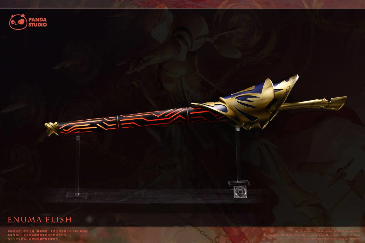Preventa Resina Excalibur & Espada de la Ruptura Figura Fate/Stay Night Panda  Estudio