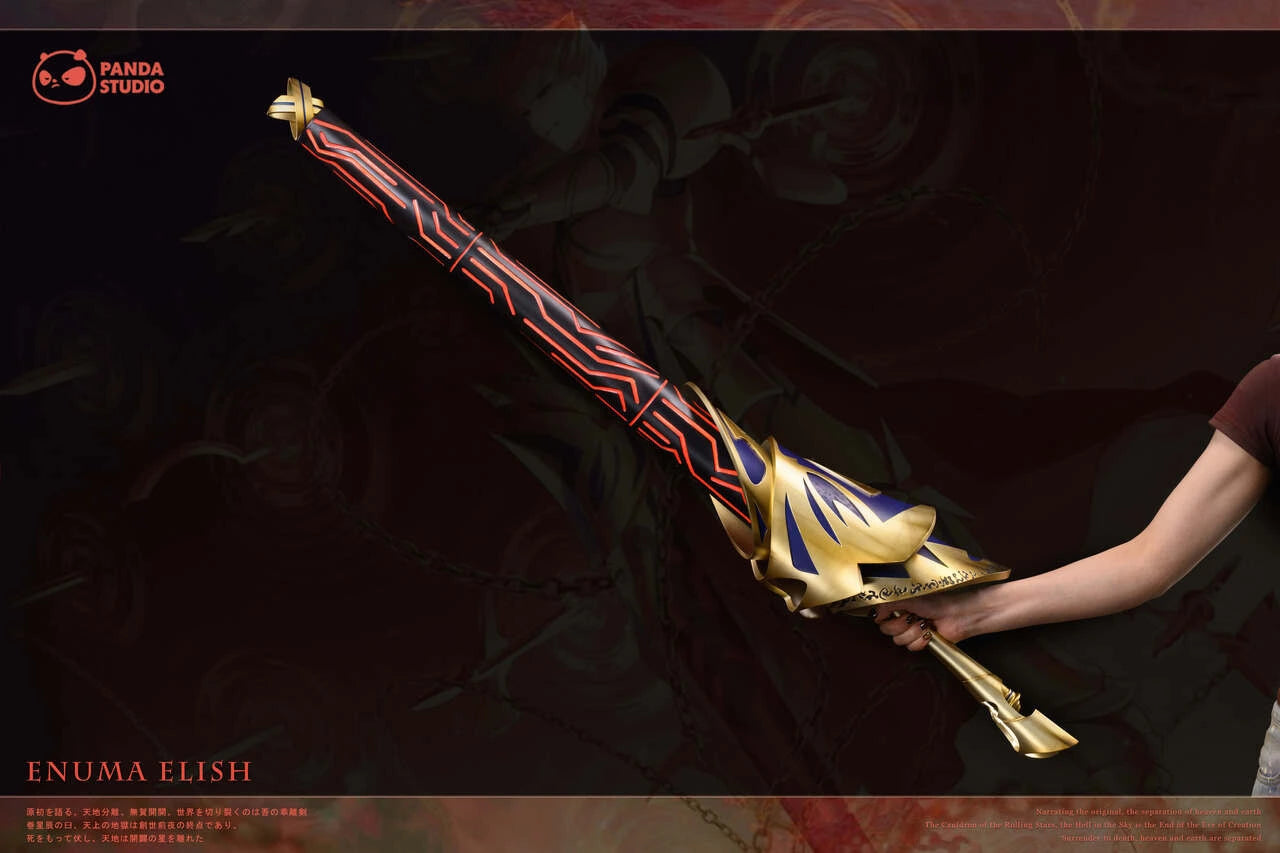 Preventa Resina Excalibur & Espada de la Ruptura Figura Fate/Stay Night Panda  Estudio