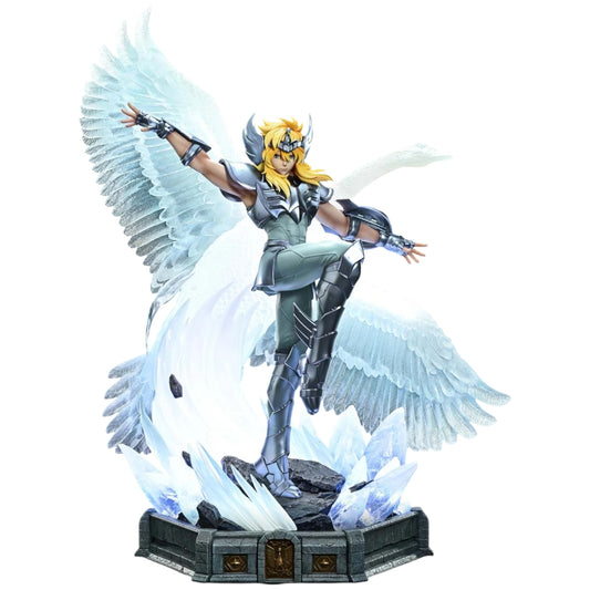 "Preventa Resina Hyōga de Cisne  Figura Caballeros del Zodiako Prime 1 (Licencia) Estudio"