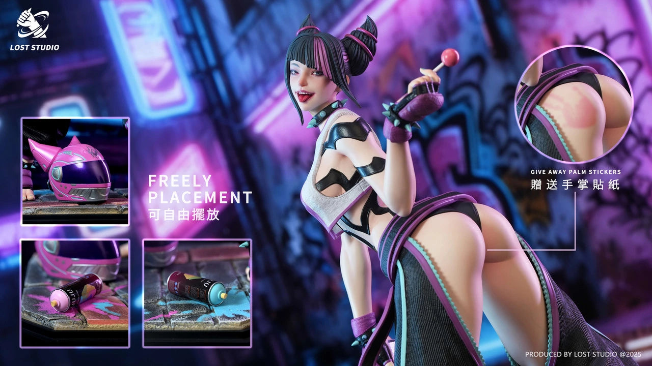 Preventa Resina Han Juri Figura Street Fighter LOST  Estudio