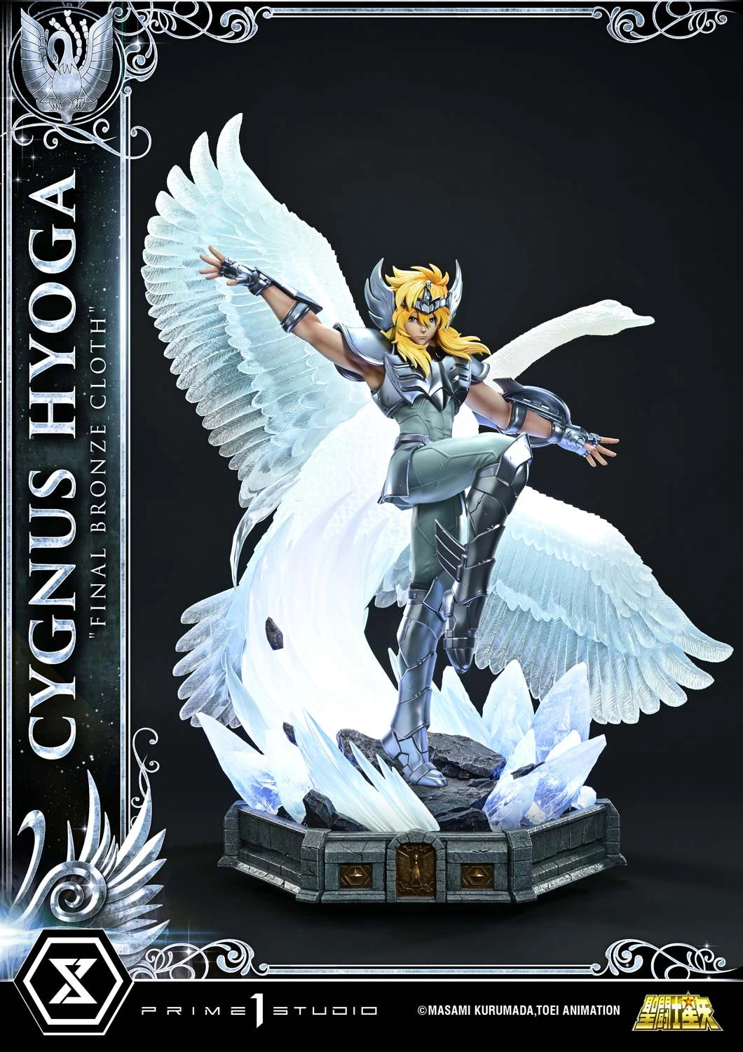 "Preventa Resina Hyōga de Cisne  Figura Caballeros del Zodiako Prime 1 (Licencia) Estudio"