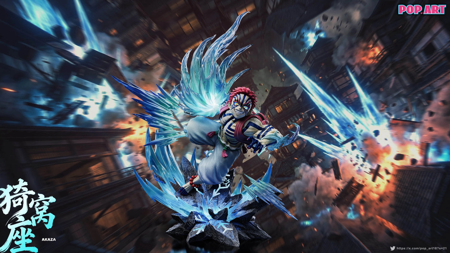 Preventa Resina Akaza Figura Demon Slayer POP.ART Estudio