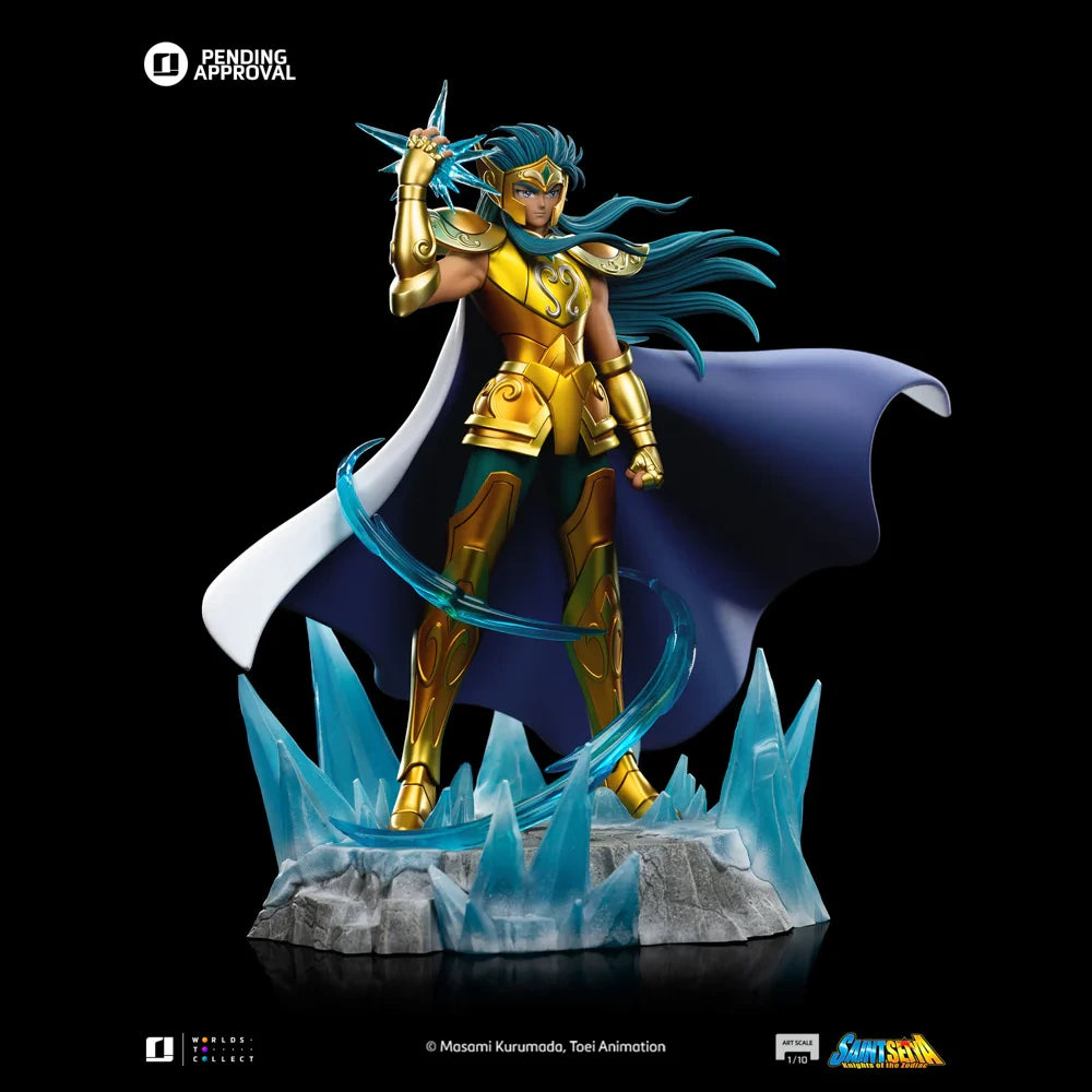 Preventa Resina Camus de Acuario Figura Caballeros del Zodiako Zodiakos (Licencia) Estudio