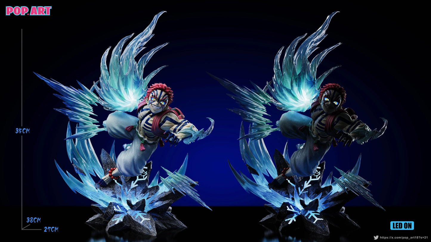 Preventa Resina Akaza Figura Demon Slayer POP.ART Estudio