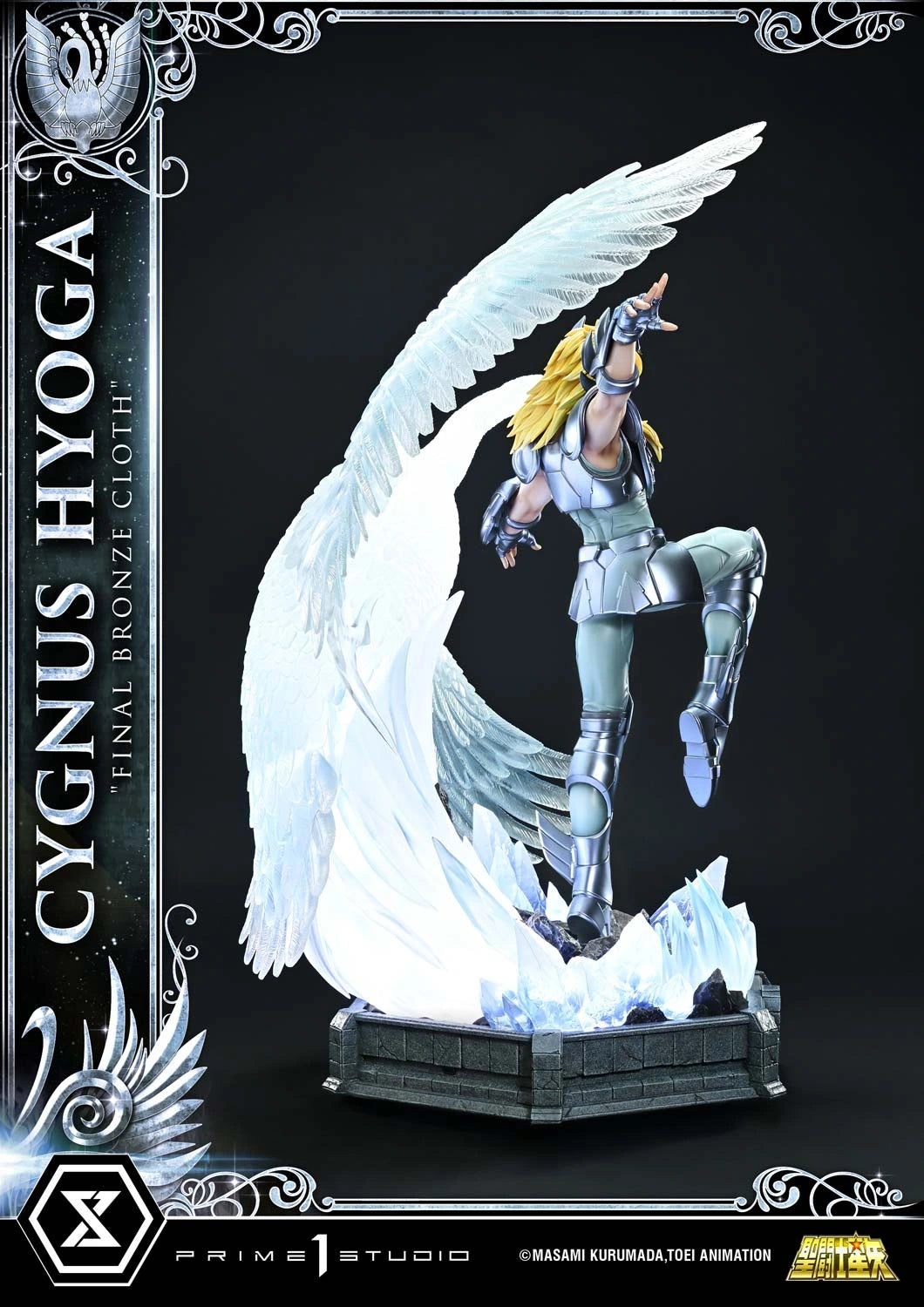 "Preventa Resina Hyōga de Cisne  Figura Caballeros del Zodiako Prime 1 (Licencia) Estudio"