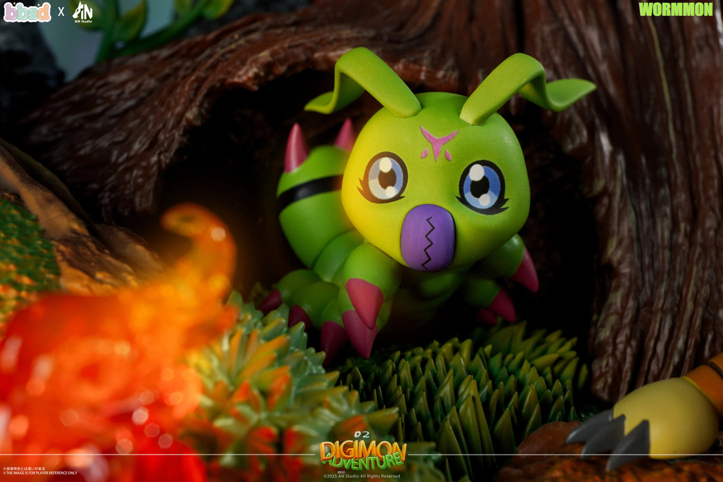 Preventa Resina Digimon segunda generación Figura Digimon AN Estudio