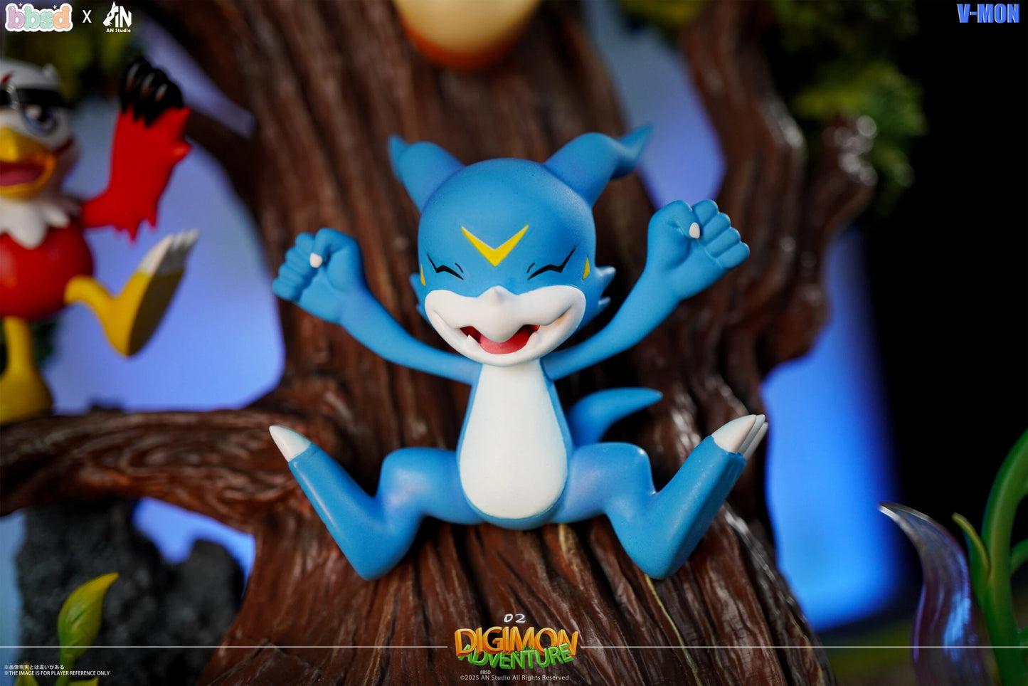 Preventa Resina Digimon segunda generación Figura Digimon AN Estudio