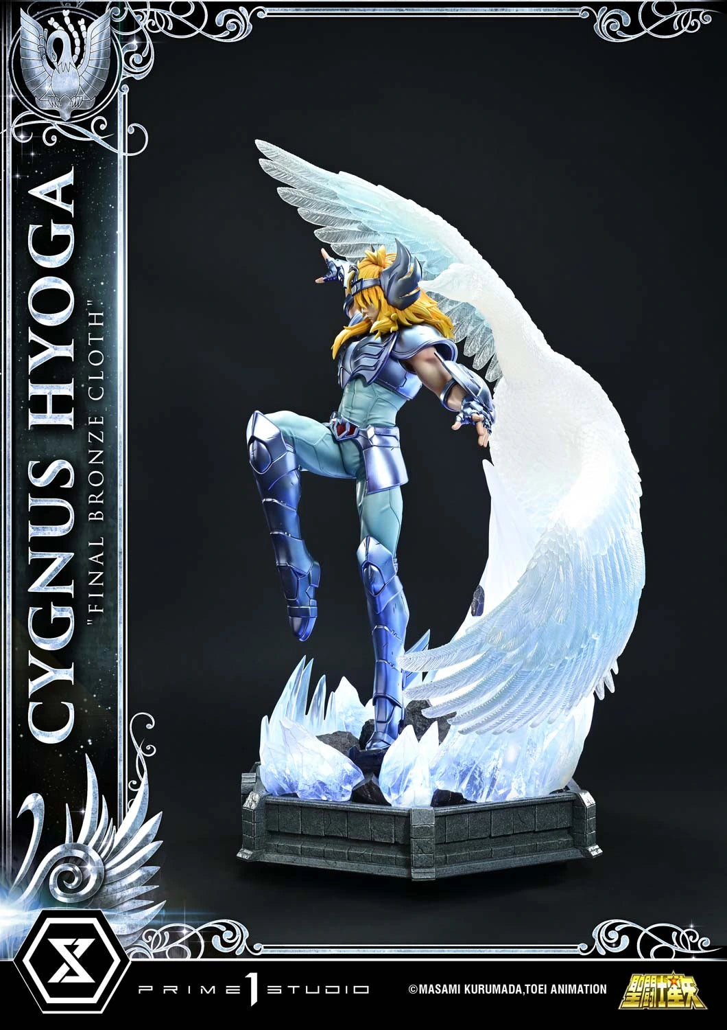"Preventa Resina Hyōga de Cisne  Figura Caballeros del Zodiako Prime 1 (Licencia) Estudio"