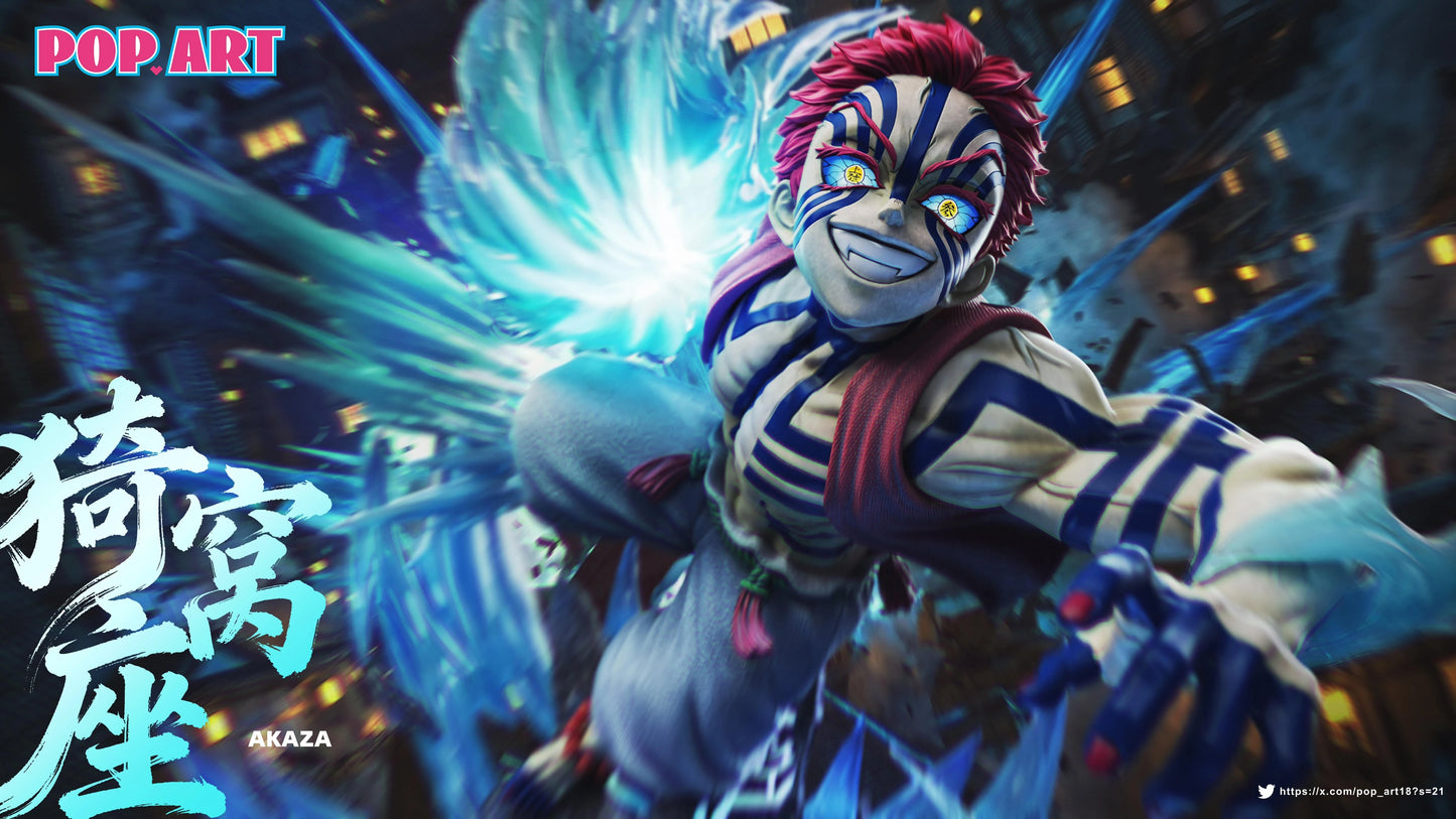 Preventa Resina Akaza Figura Demon Slayer POP.ART Estudio
