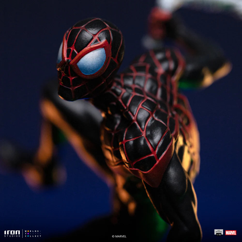 Preventa Resina Miles Morales Figura Marvel "Spider-Man" Iron (Licencia) Estudio