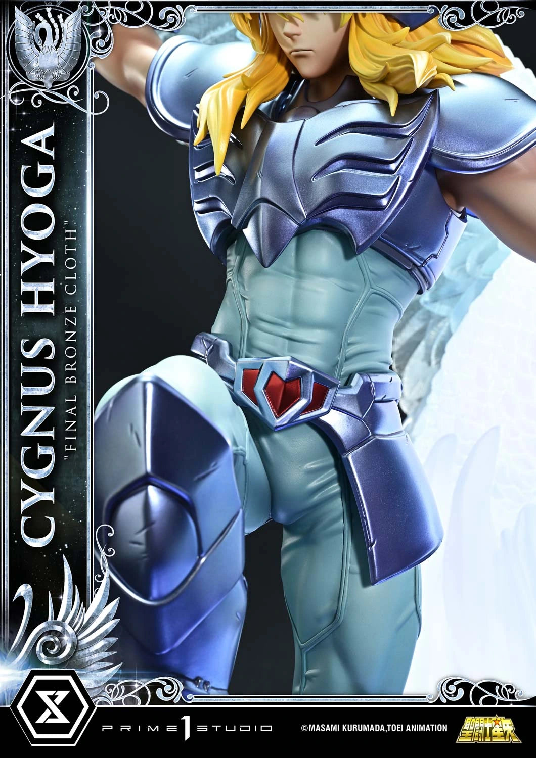 "Preventa Resina Hyōga de Cisne  Figura Caballeros del Zodiako Prime 1 (Licencia) Estudio"