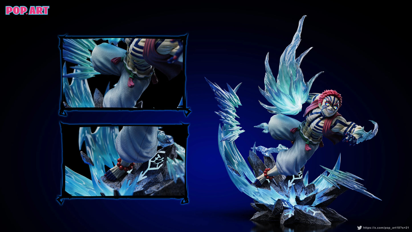 Preventa Resina Akaza Figura Demon Slayer POP.ART Estudio