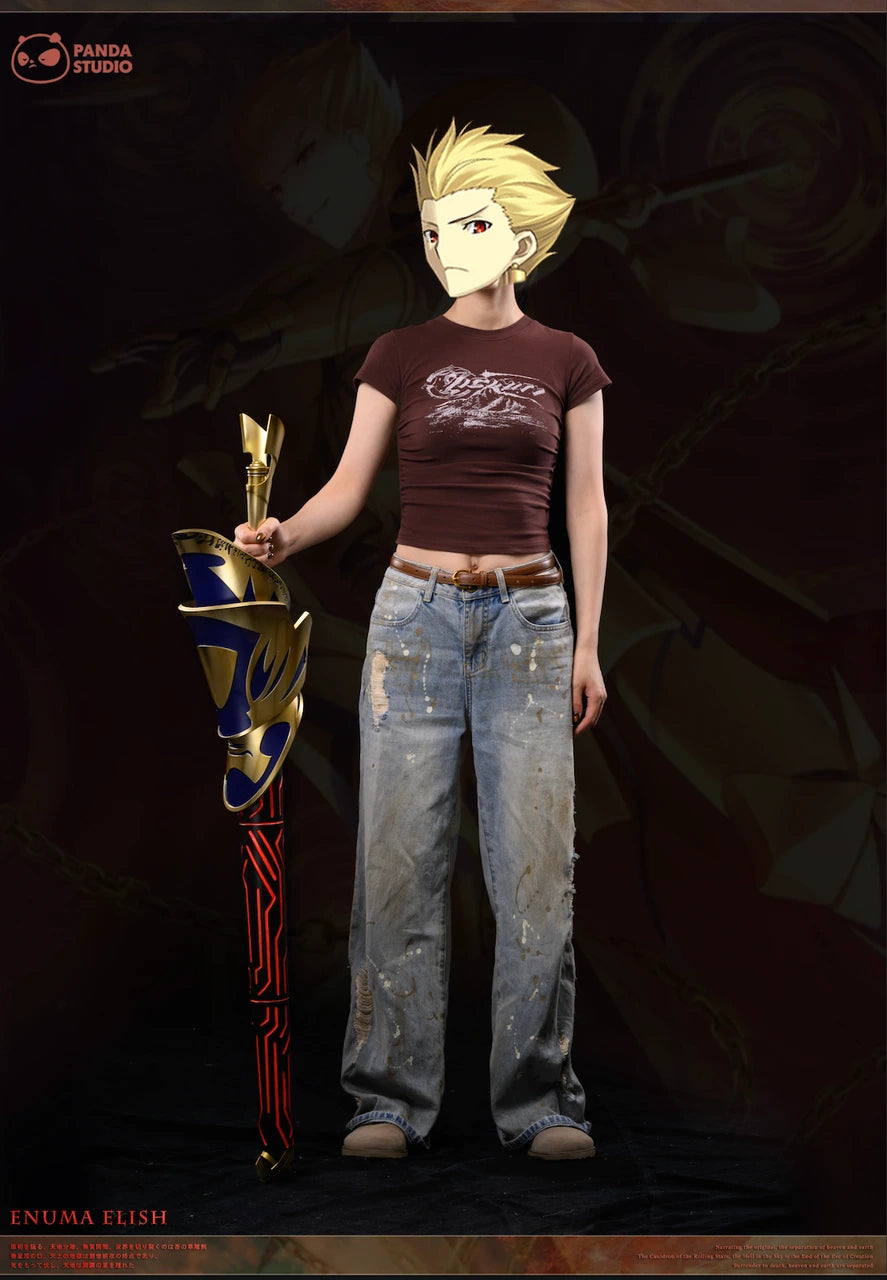 Preventa Resina Excalibur & Espada de la Ruptura Figura Fate/Stay Night Panda  Estudio
