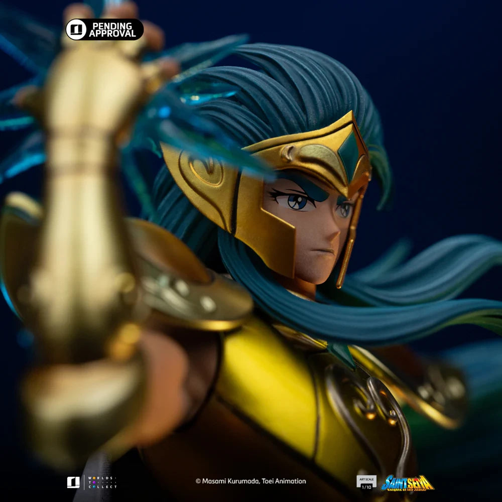 Preventa Resina Camus de Acuario Figura Caballeros del Zodiako Zodiakos (Licencia) Estudio