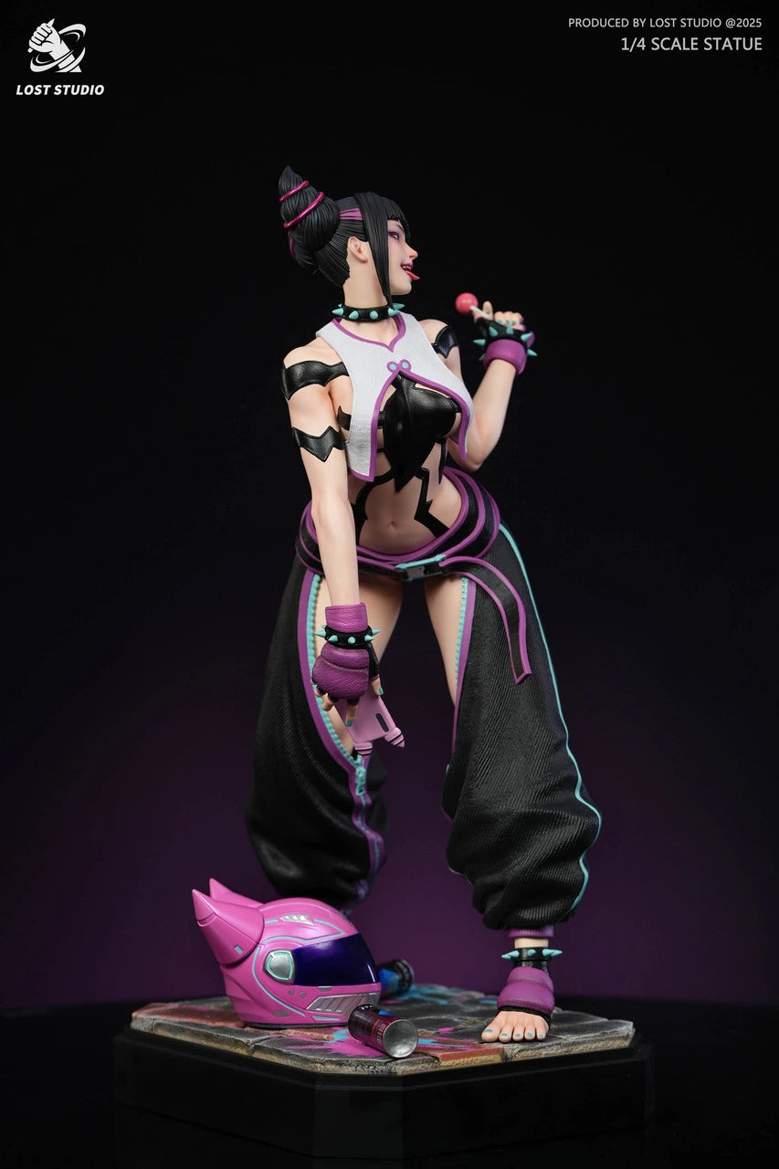 Preventa Resina Han Juri Figura Street Fighter LOST  Estudio