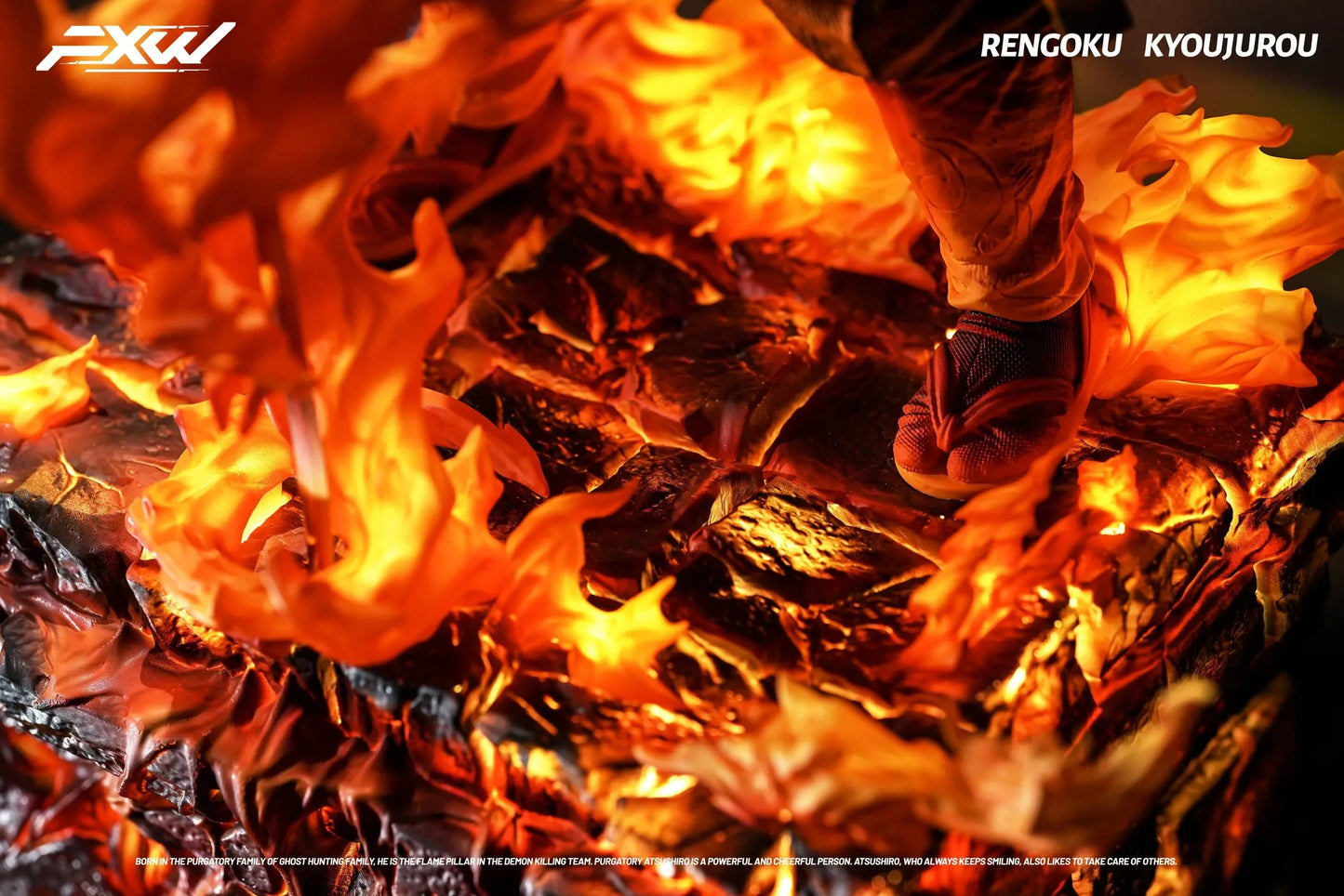Preventa Resina Rengoku Kyojuro Figura Demon Slayer FXW  Estudio