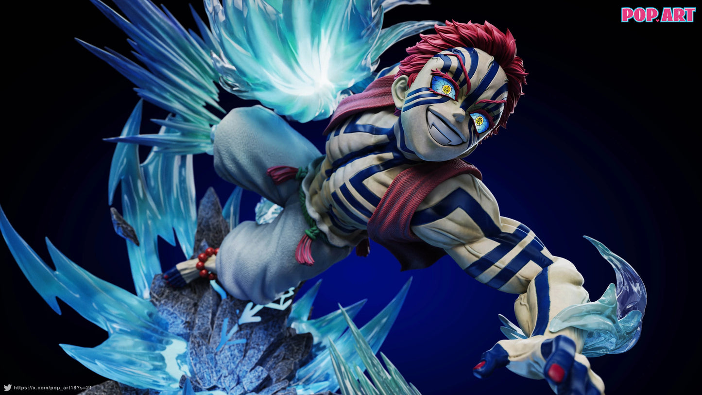 Preventa Resina Akaza Figura Demon Slayer POP.ART Estudio