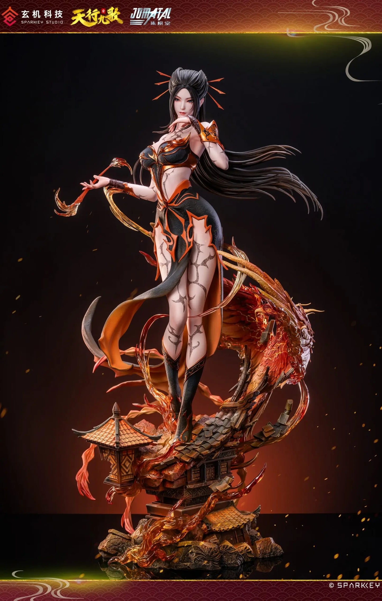 Preventa Resina Yan Ling Ji Figura Nine Songs of Heaven JOMATAL (Licencia) Estudio