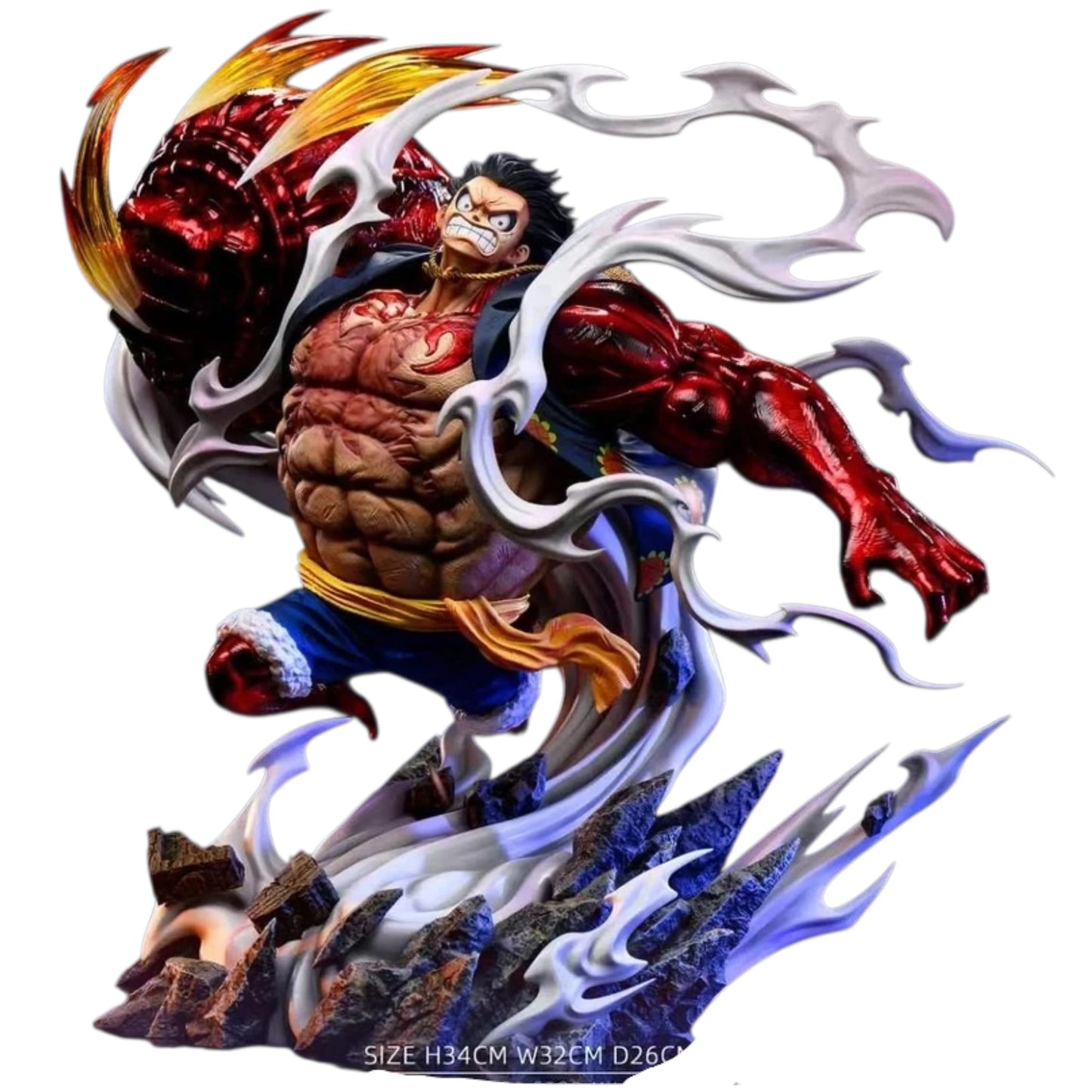 Preventa Resina Luffy "Gear 4" Figura One Piece 1/6 Photons Estudio