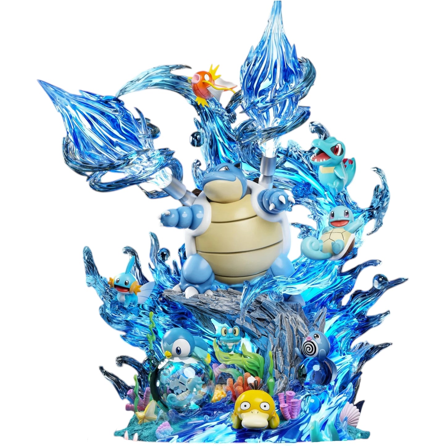 Preventa Resina Pokemon Agua Figura Pokemón  EMO Estudio
