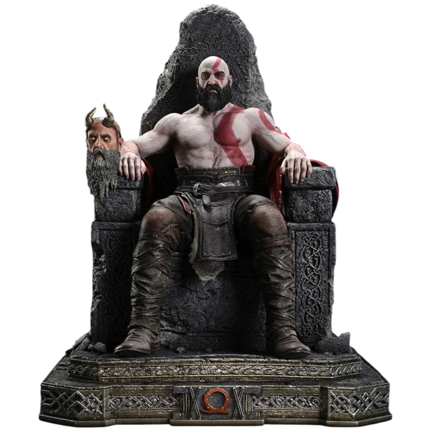 "Preventa Resina Kratos  Figura God of War Ragnarök: Valhalla  Prime 1 (Licencia) Estudio"