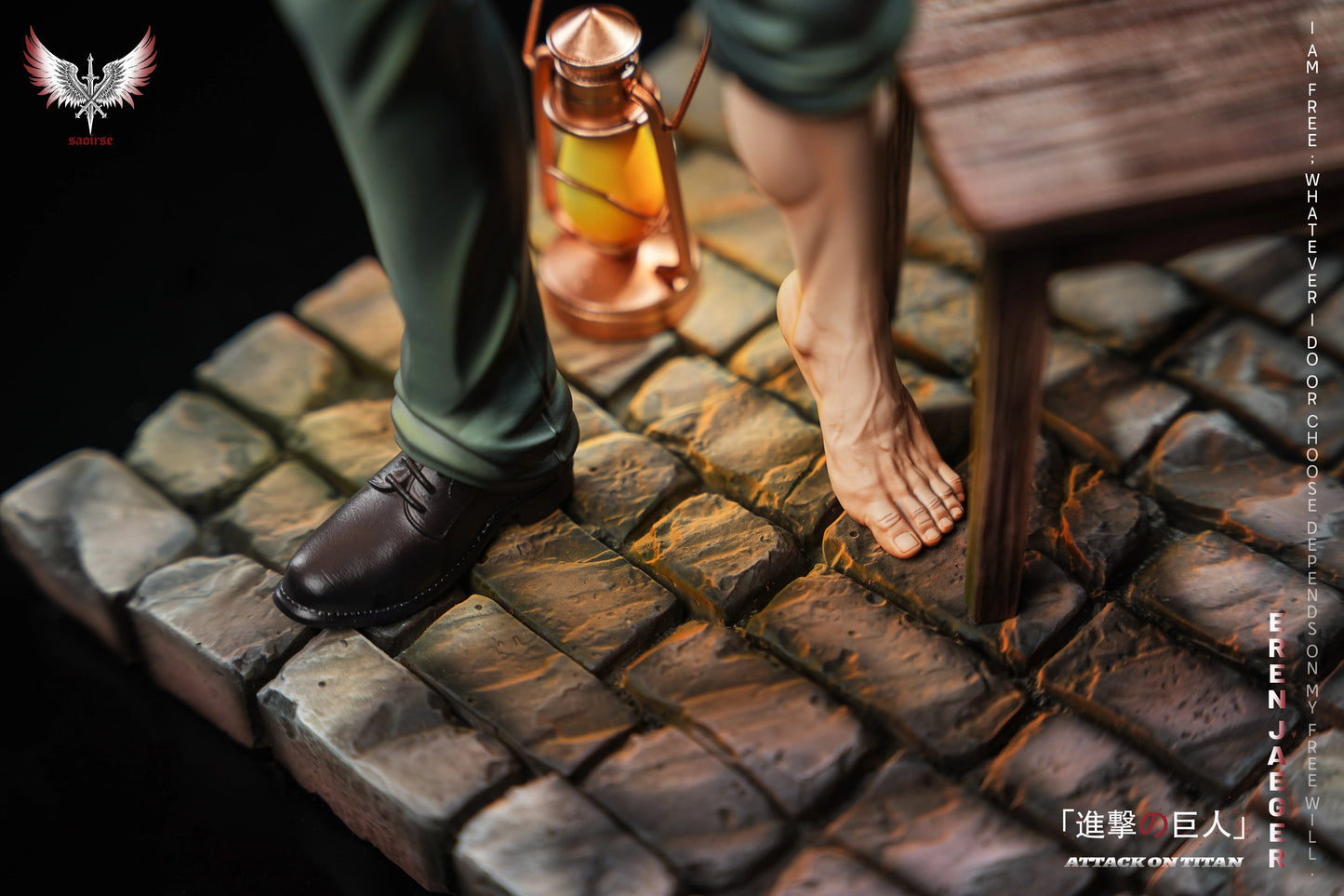 Preventa Resina Eren Jager Figura Attack On Titan Saoirse Estudio