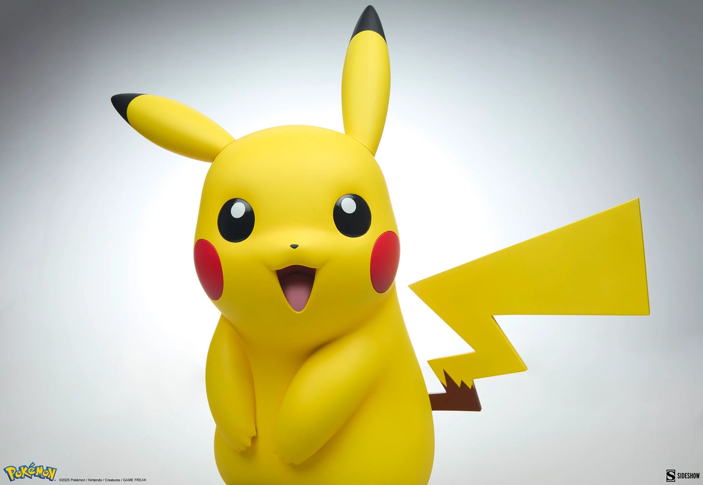 Preventa Resina Pikachu Figura Pokemón Sideshow Collectibles (Licencia) Estudio