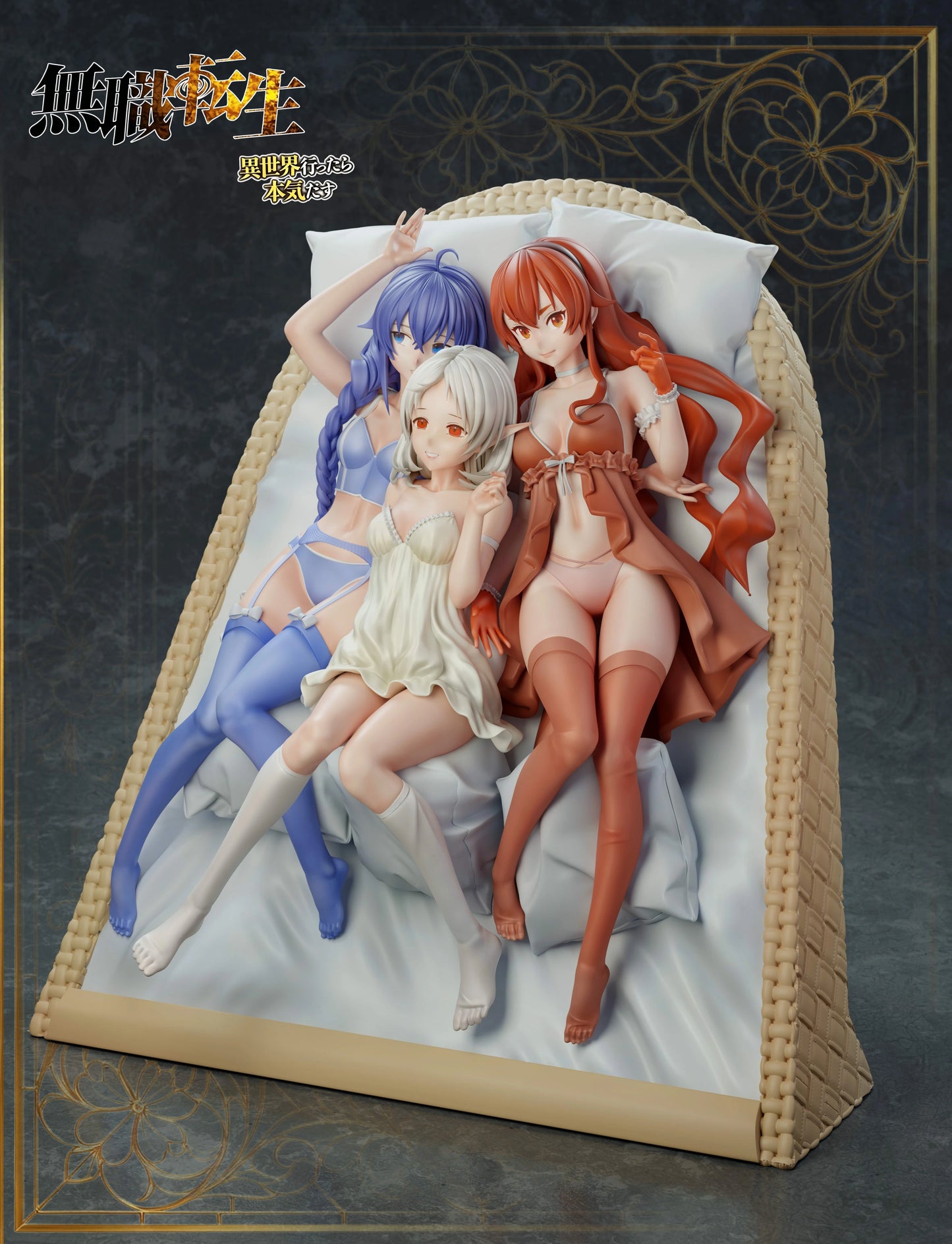 Preventa Resina Roxy, Eris & Silfiett Figura Mushoku Tensei BGA Estudio