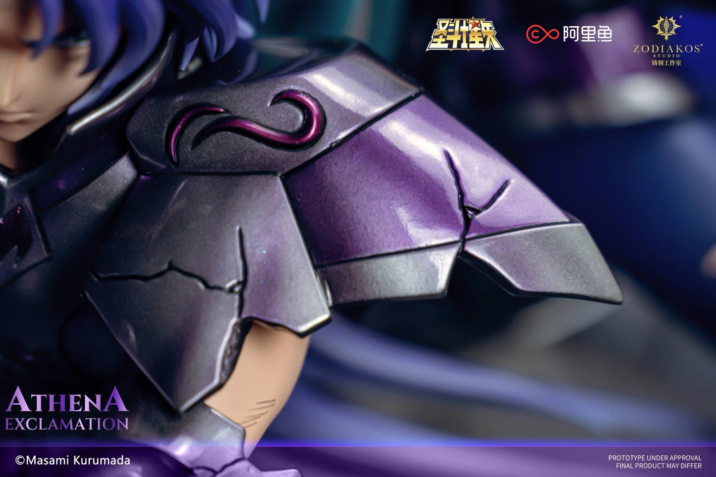Preventa Resina Exclamación de Athena Figura Caballeros del Zodiako Zodiakos (Licencia) Estudio