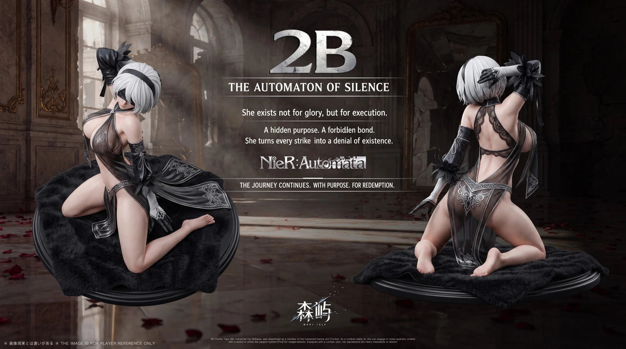 Preventa Resina 2B Figura Nier: Automata Mori Isle Estudio