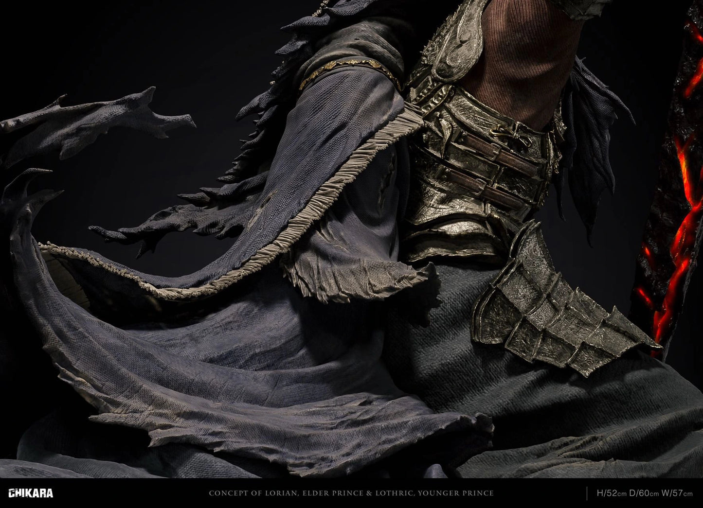 Preventa Resina Lorian, Príncipe Anciano y Lothric, joven príncipe Figura Dark Souls 3 Chikara  Estudio
