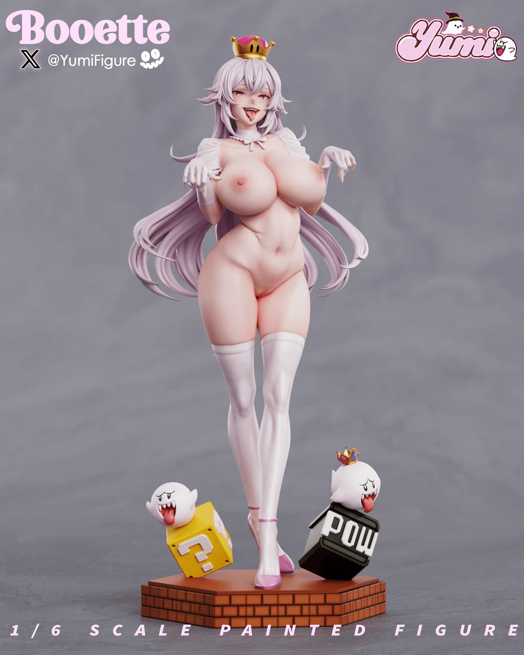 Preventa Resina Boosette Figura Mario Bros Yumi Estudio