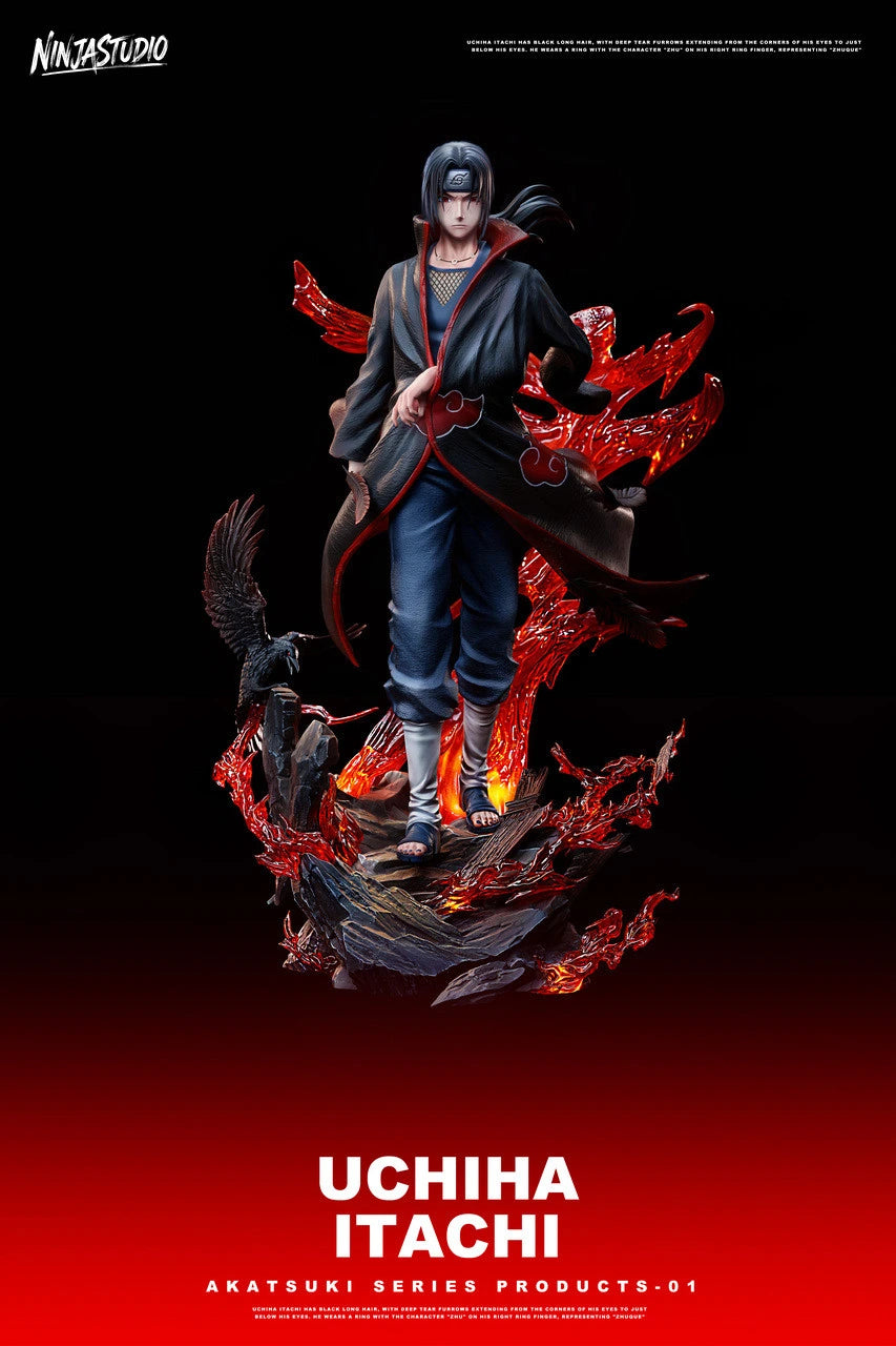 Preventa Resina Uchiha Itachi Figura Naruto 1/6 NINJA Estudio