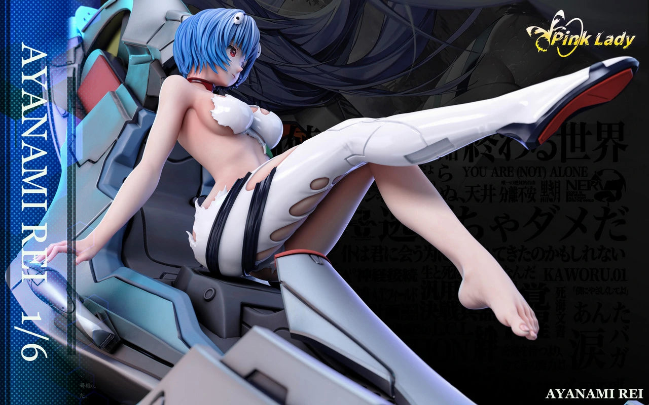 Preventa Resina Ayanami Rei Figura Evangelion Pink Lady Estudio