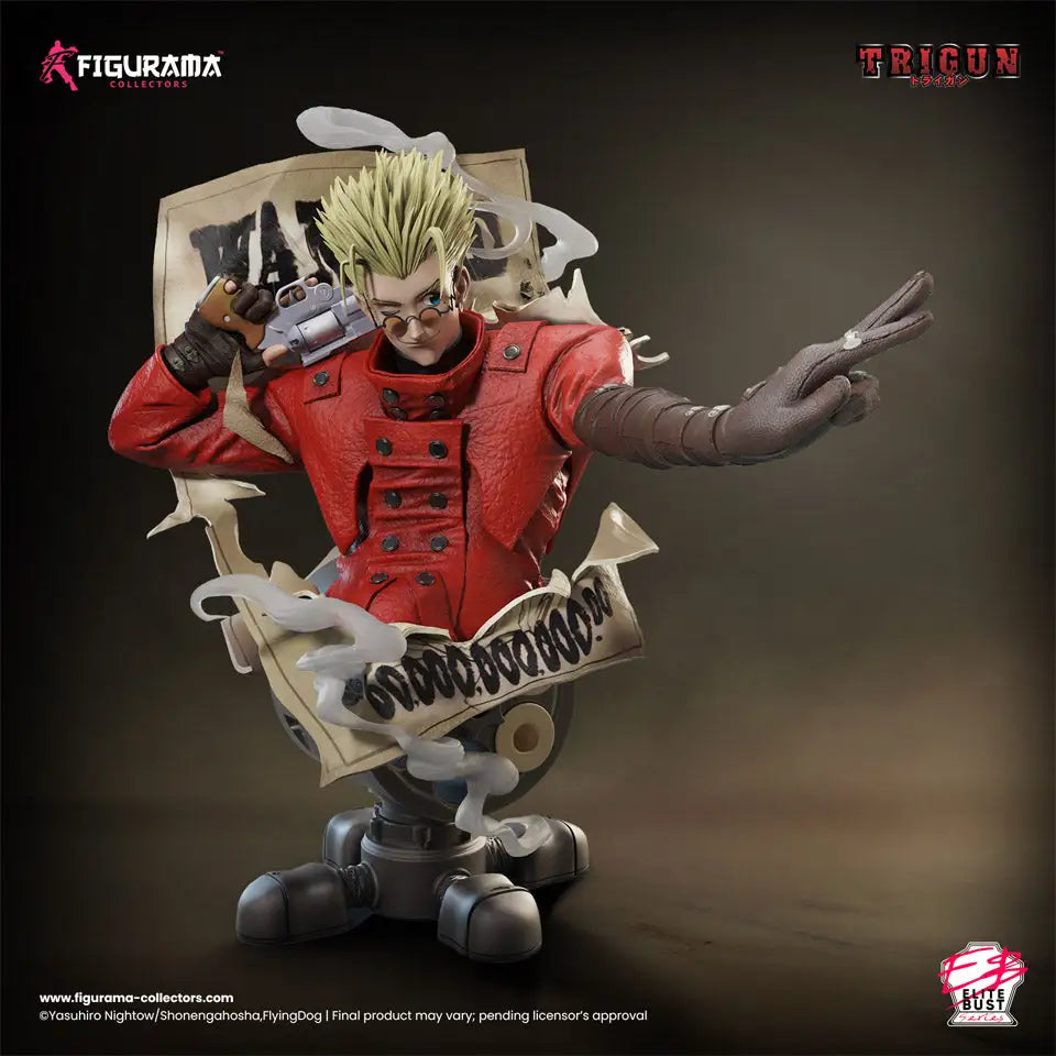 "Preventa Resina Vash Estampida  Figura Trigun Figurama Collectors (Licencia) Estudio"