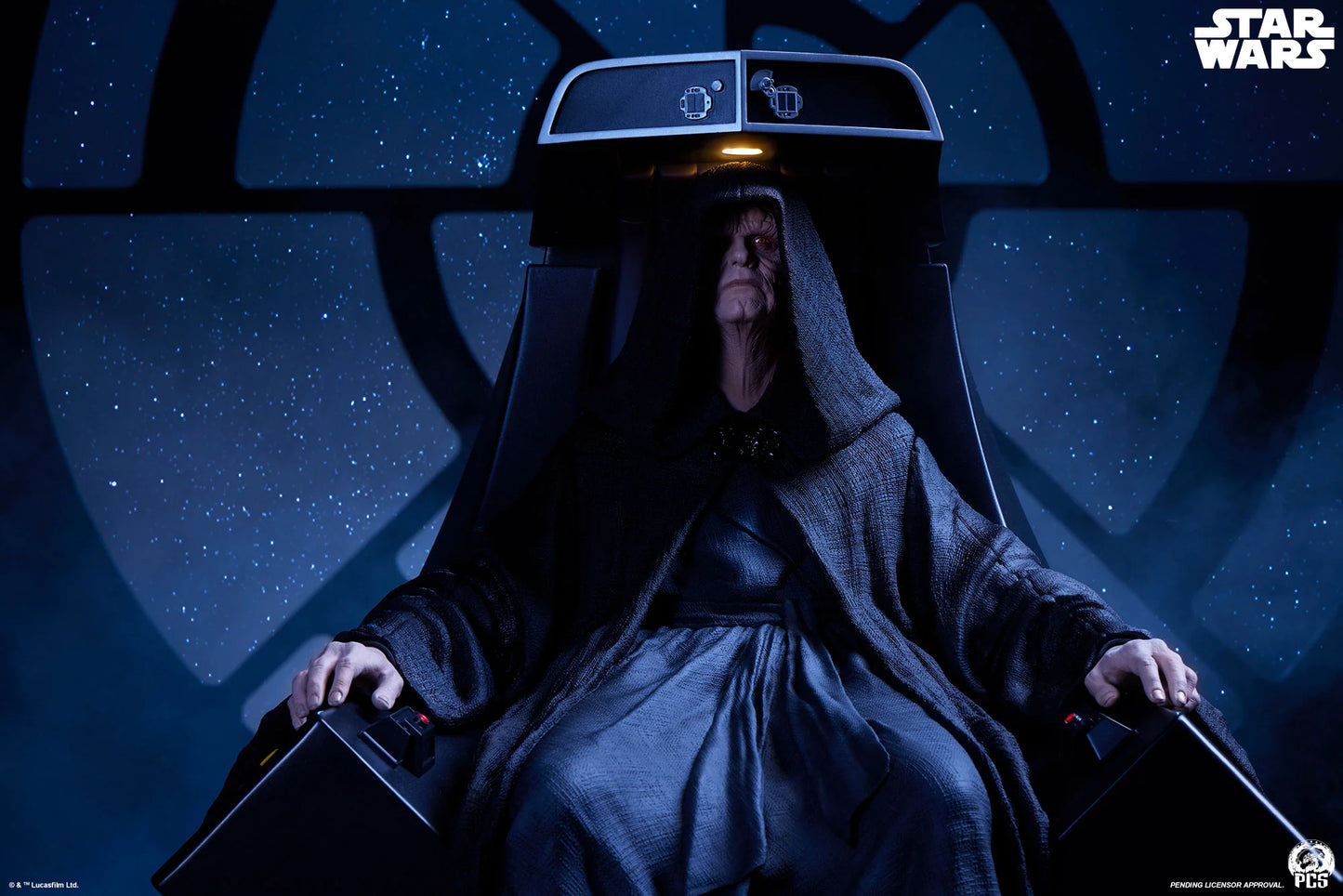 Preventa Resina Emperador Palpatine Figura Star Wars PCS (Licencia) Estudio