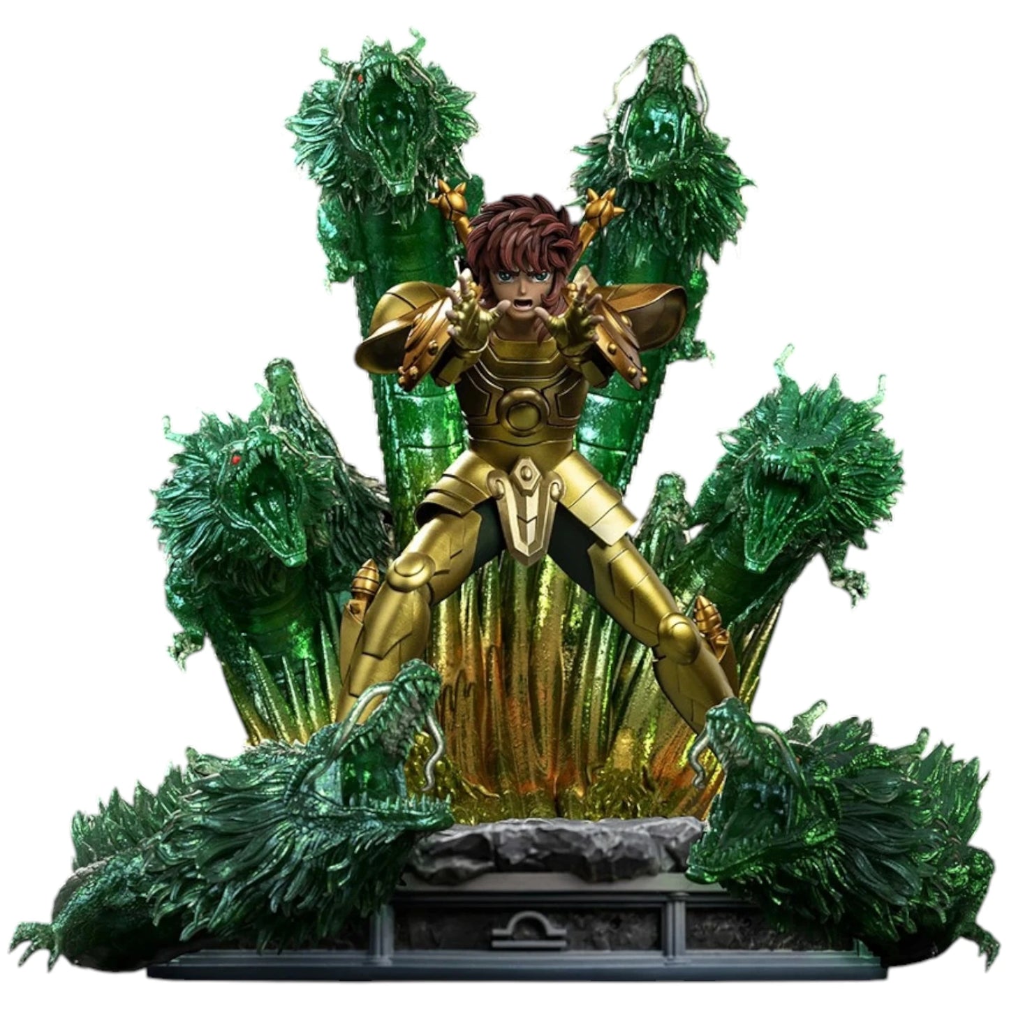 "Preventa Resina Dohko de Libra  Figura Caballeros del Zodiako Iron (Licencia) Estudio"