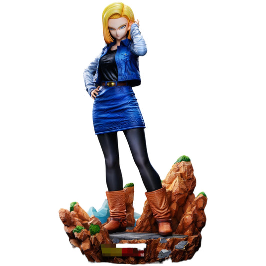 Preventa Resina Androide 18 Figura Dragon Ball MRC Estudio