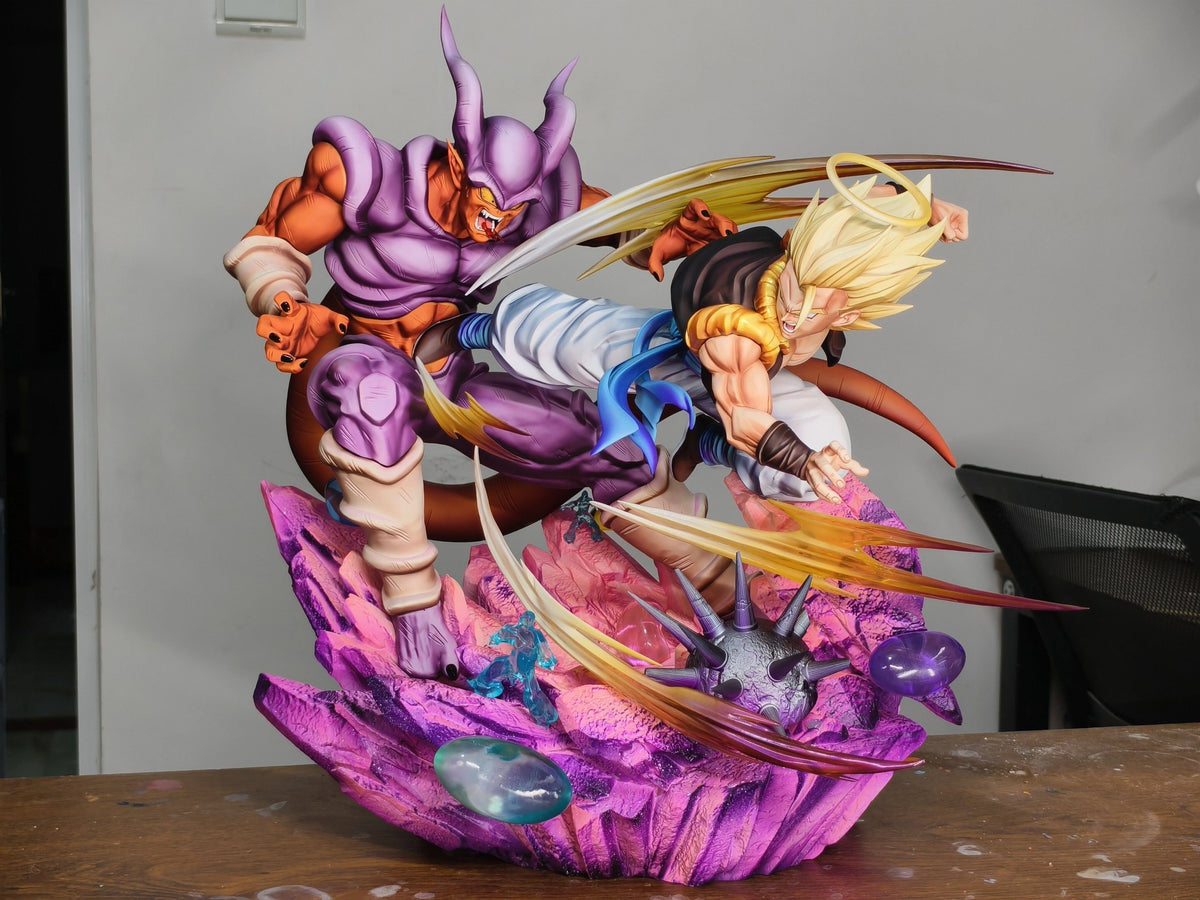 Preventa Resina Gogeta vs Janemba Figura Dragon Ball 1/6, 1/4 Miracle Estudio