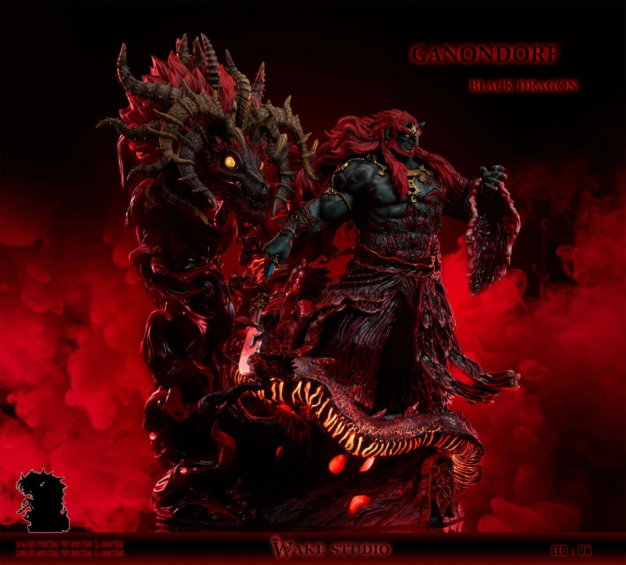 Preventa Resina Ganondorf Figura The Legend Of Zelda Wake Estudio