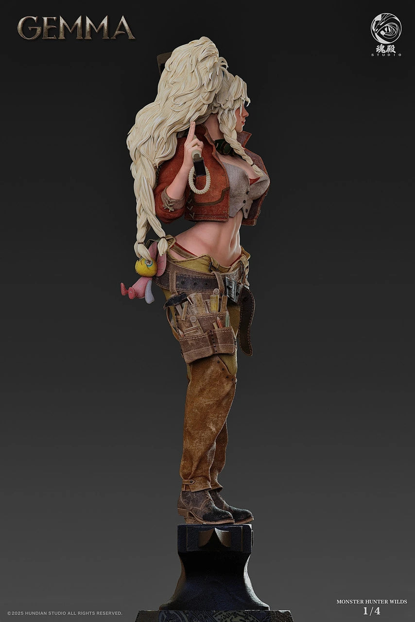 Preventa Resina Gemma Figura Monster Hunter HunDian Estudio