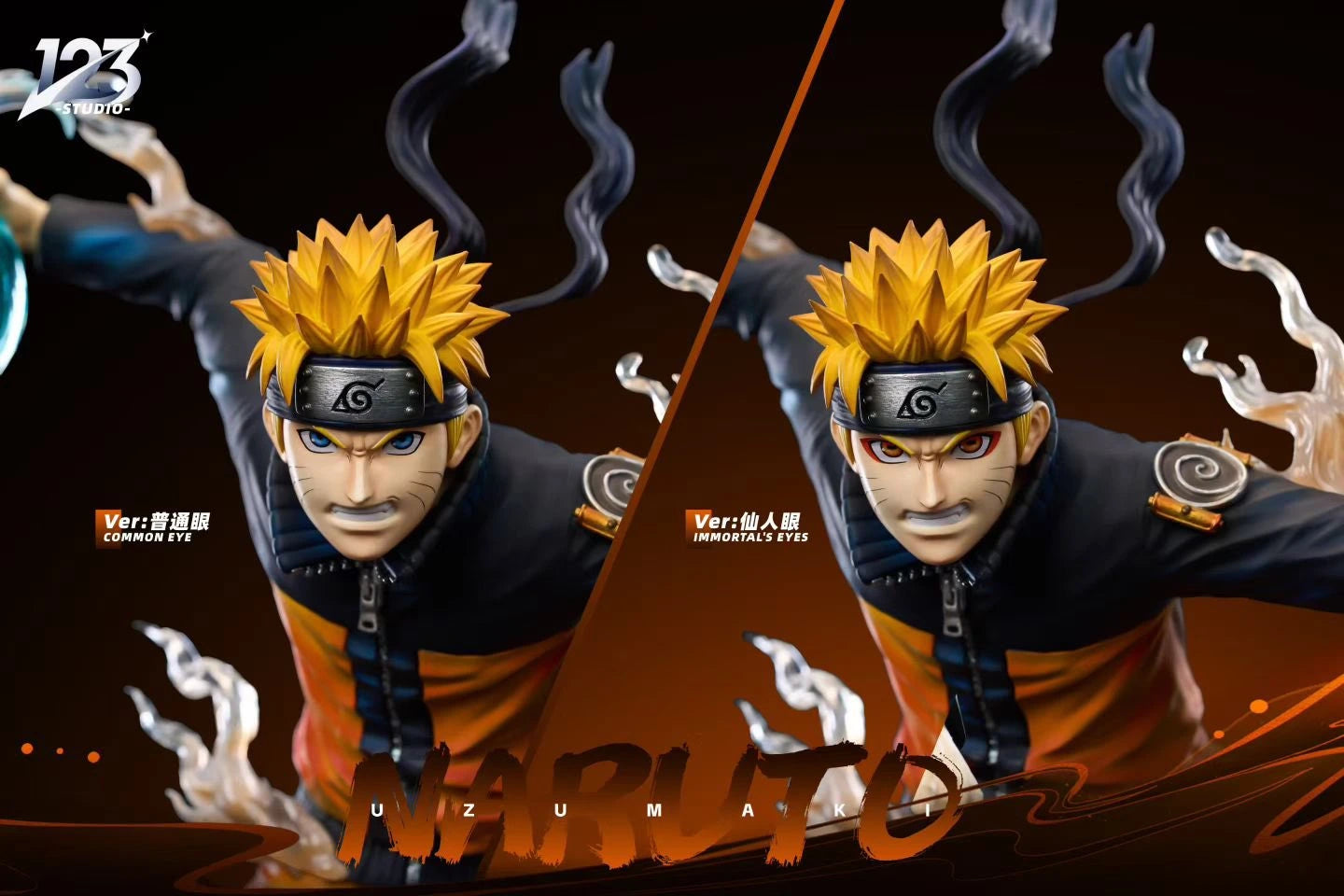 Preventa Resina Naruto Figura Naruto  123 Studio Estudio