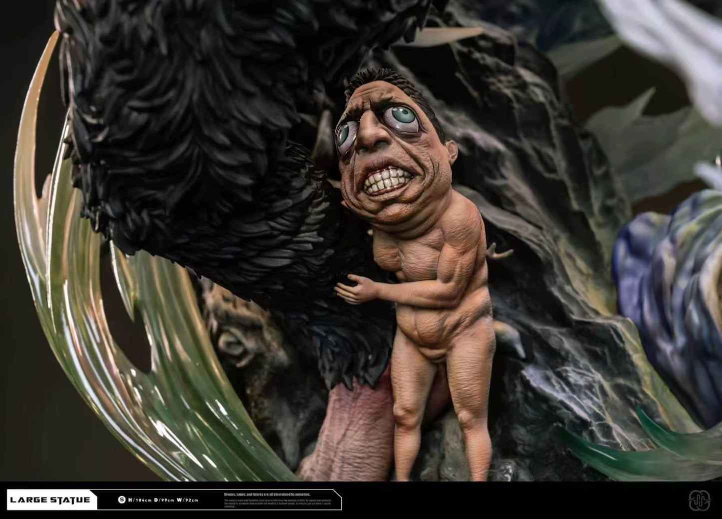 Preventa Resina Titan Bestia vs Levi Figura Attack On Titan Hertz  Estudio