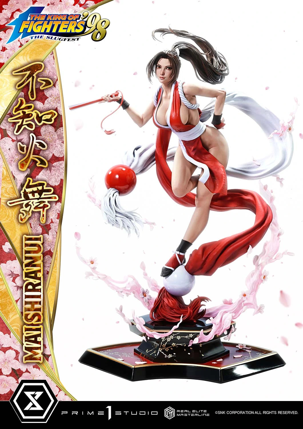 Preventa Resina Mai Shiranui Figura THE KING OF FIGHTERS '98   Prime 1 (Licencia) Estudio